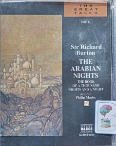 The Arabian Nights written by Sir Richard Burton performed by Philip Madoc on Cassette (Abridged)